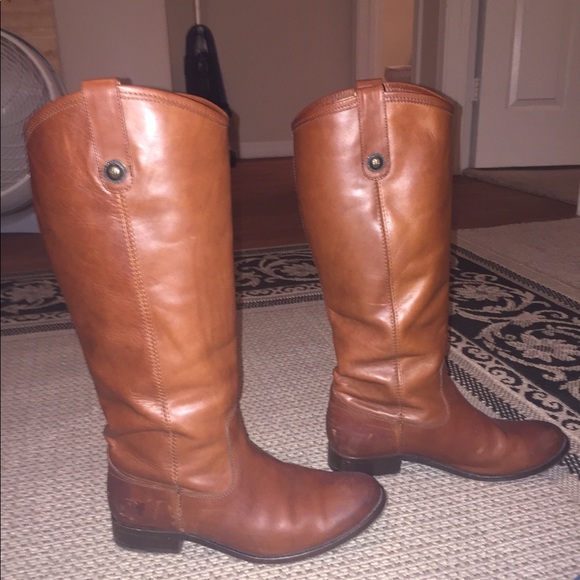 ⚡️SALE⚡️Frye Melissa Boot 7.5 Cognac - Picture 7 of 8